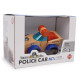 Voiture de police transformable 3 ans