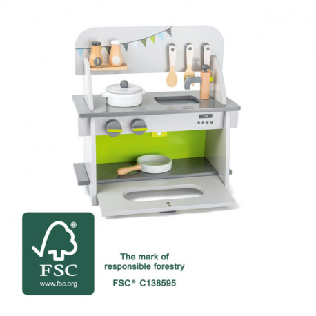 Cuisine jouet en-bois Compact