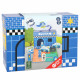 Coffret commissariat-de police en bois 3 ans